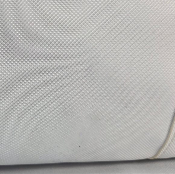 Lacoste Cream White Tote Bag Croc Logo - Picture 4 of 11